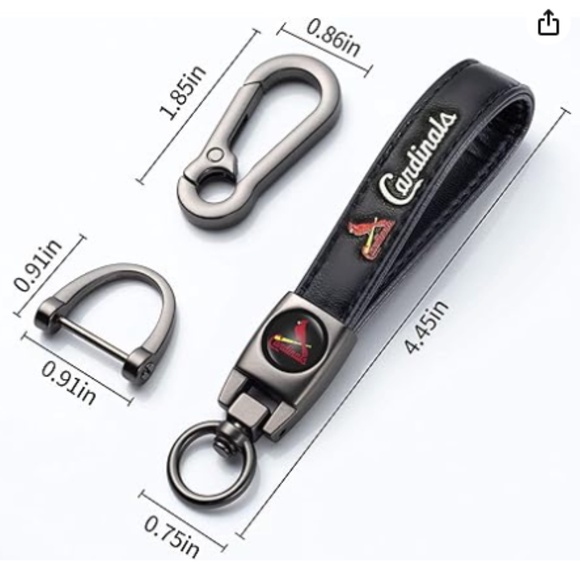 NWT Cardinals Keychain Bundle - Picture 8 of 11